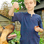 GSD Helps Aspergers Syndrome Boy