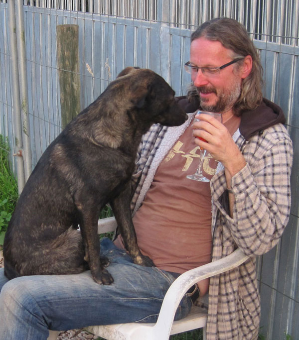 Ruby loves sitting on your lap and having a cuddle.